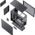 Корпус ATX JONSBO D41 STD, Mini-Tower, без БП,  черный [d41 std black]